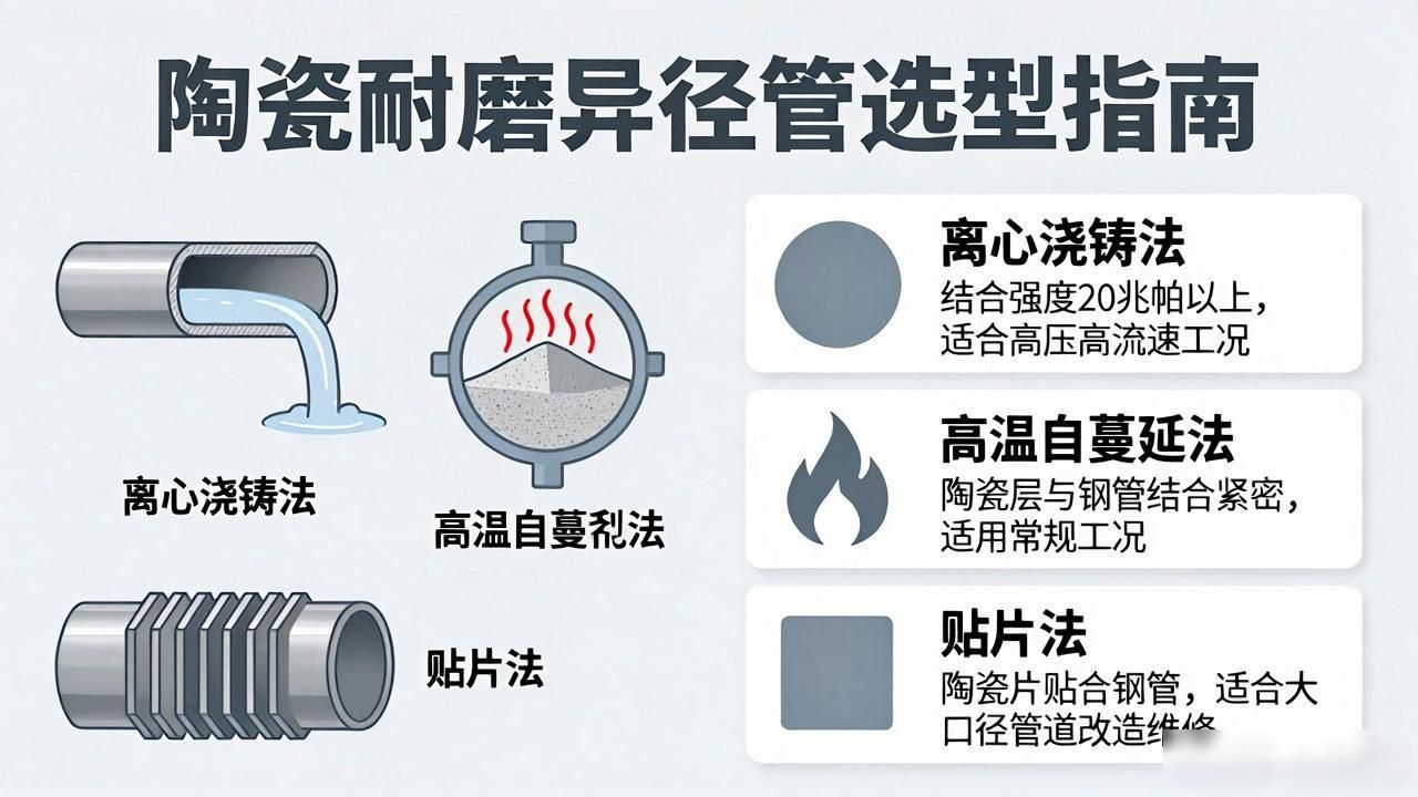 陶瓷耐磨管的耐磨性能_陶瓷耐磨管规格_陶瓷耐磨异径管