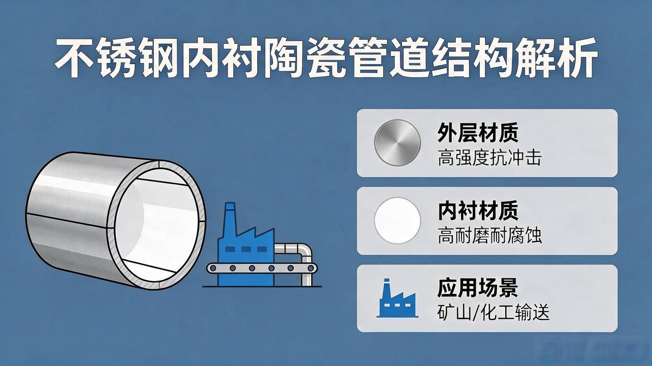 内衬陶瓷钢管怎么焊接_陶瓷不锈钢管道内衬怎么拆_不锈钢内衬陶瓷管道
