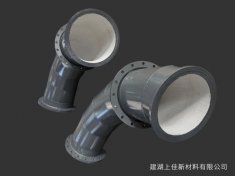 陶瓷贴片耐磨弯头
