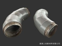 大口径龟甲网耐磨弯头