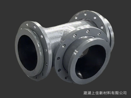 双金属耐磨三通