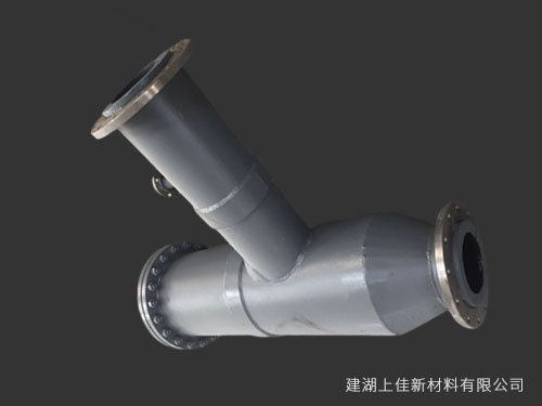 双金属耐磨三通